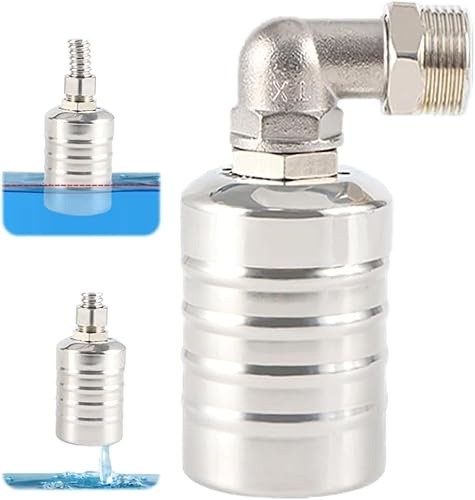 304 Stainless Steel Completely Automatic Water Level Control Floating Valve (3/4 inch connector (Side water intake))
