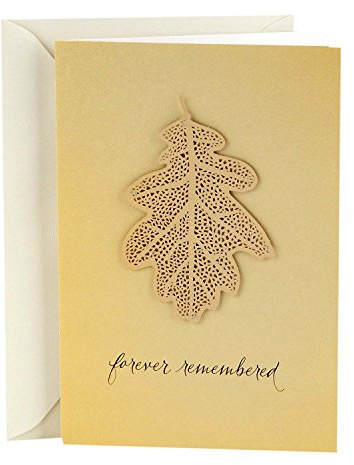 Hallmark Signature Sympathy Card (Forever Remembered)