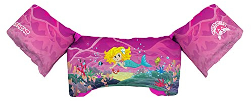Airhead Water Otter Child Life Vest and Swim Aid, Mermaid, Elite