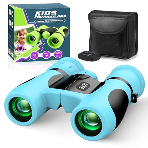 Fernglas für Kinder, Spielzeug 3-12 Jahre Jungen Geschenk für Jungen Ferngläser Kinder Spielzeug für Draußen -Weihnachten Geschenke