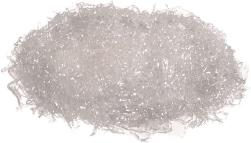 Generico TRUCIOLO PPL Trasparente Neutro per CESTE 1 kg Paglia in Polipropilene per Confezioni Natalizie pasquali e cesti Regalo, imballo di Plastica Sintetica da riempimento