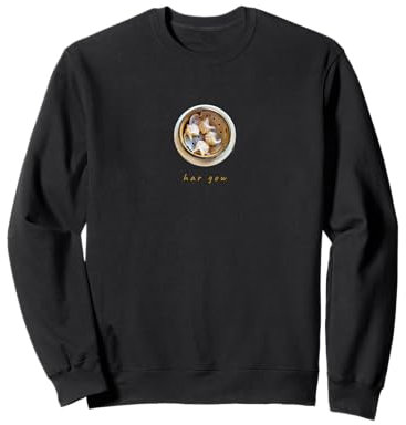Dim Sum Har Gow Crevettes Dumplings Nourriture chinoise Sweatshirt