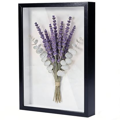 Marco de fotos para rellenar, 30 x 40 cm, marco rectangular de madera, con placa de acrílico transparente, marco de objetos 3D profundo de 3 cm, para fotos, objetos, ramo de novia, obras de arte DIY