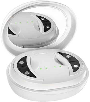 Fangssiy Masseur Oculaire,Soin Anti-Cernes Rechargeable Microcourant | Masseur Des Yeux Intelligent | Détente Quotidienne à la Maison, au Bureau et en Voyage
