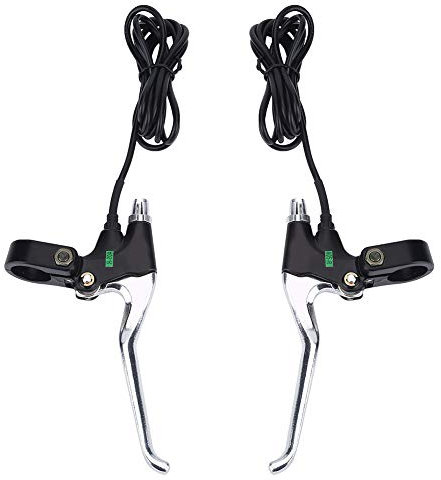 Bremshebel Fahrrad - Aluminium Bremshebel mit Schalter, Griff f¨¹r Fahrrad Bremsen, Ersatzteile f¨¹r Elektro Fahrrad