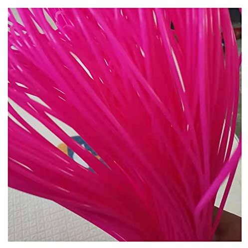 WWQQ Gradient Plat Synthétique Rotin Osier Rotin en Plastique Osier Matériel De Réparation 80m * 2.5mm pour Meubles Chaise De Jardin Table Panier De Rangement Bricolage Et Réparation, Couleur Café