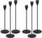 TAVADA Chandelier Bougeoir 6 Pcs,Chandelier de Mariage Différentes Tailles,24/29/33cm Candélabre,Bougeoirs Vintage pour la décoration de la Maison,Table,Mariage,chandelle,dîner,Anniversaire,décorer
