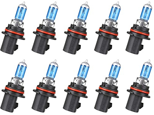akhan 10 unidades HB1 9004 80/100 W Xenon Look Lámparas estándar de repuesto para vehículo