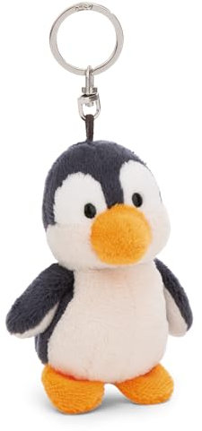 NICI Schlüsselanhänger Pinguin 10cm - grau - Treuer-Begleiter für Rucksack oder Tasche, Schlüsselhalter für klein und Groß | 61854
