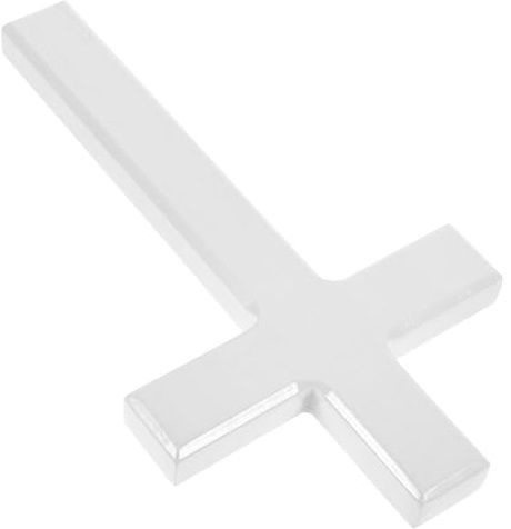 JUMPLAWN Cruz De Pared De Madera 8.26X4.48 Pulgadas DecoracióN Religiosa Cristiana Colgante Para Hogar Oficina Dormitorio Regalo CatóLico Significativo