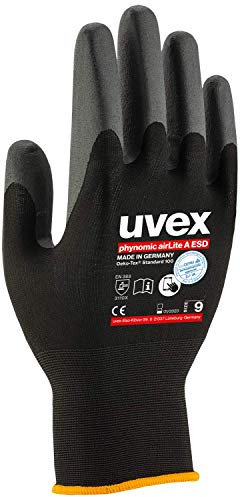 Uvex Phynomic AirLite A ESD Arbeitshandschuhe - 1 Paar Montagehandschuhe - 10/XL