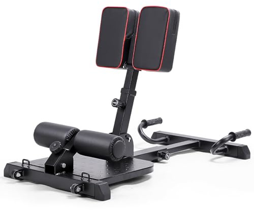 leikefitness Deluxe 8400 - Banco de Sentadillas multifunción para Gimnasio en casa, estación de Entrenamiento, máquina de Ejercicio de piernas, Color Blanco 8400