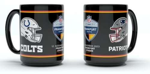 NFL Game Frankfurt 2023 Colts vs. Patriots 450ml Tasse