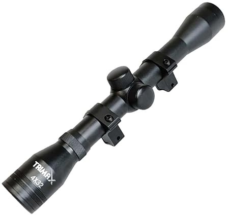 Mirino telescopico 4X32 TRIMAX | Mirino sportivo per fucili, carabine e pistole ad aria compressa (pallini). (11 mm)