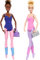 Barbie Ballet Room Set with 2 Dolls & 9 Accessories, Blonde & Brunette Ballerina Fashion Dolls with Extra Outfit & Dance-Themed Pieces, HXC37