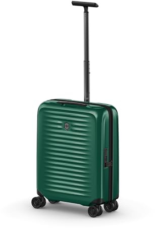 Victorinox Airox Global Hardside Carry-On, Handgepäckkoffer Klein, Trolley, Leicht, Damen/Herren, 55 x 40 x 20 cm, 33 Liter, Grün
