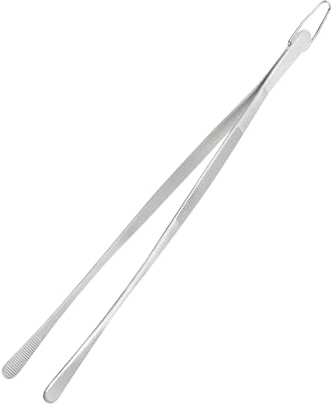Pinzette da cucina, grande capacità di manipolazione, 30,2 cm, pinza per servire, pinzette per alimenti, design resistente all'olio, per ristorante, feste, barbecue, insalata di pasta, frutti di mare