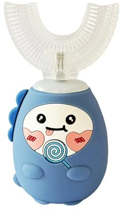 Cepillo De Dientes En Forma De U Para Niños Cepillo Eléctrico 3 Modos