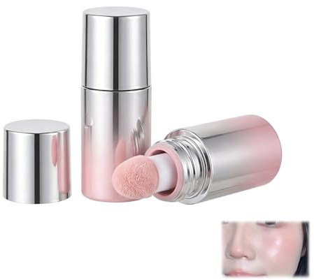 Blush Liquido Opaco con Applicatore a Spugna, Fard Viso Effetto Naturale Nude e Lunga Durata, Texture Leggera e Sfumabile per Donna, 5.8g, Colore 04# Pink Sunset