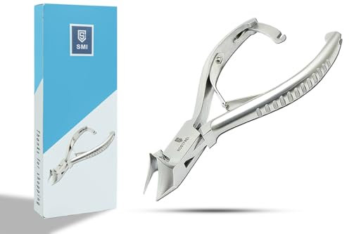 SMI Kopfschneider fußnagelzange fussnagelzange kopfzange fuß nagelschere nagelzange für eingewachsen und dicke nägel edelstahl
