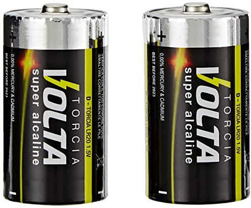 Alcaline Marca VOLTA Modello Pila TORCIA BL.2 BAT004 VOLTA