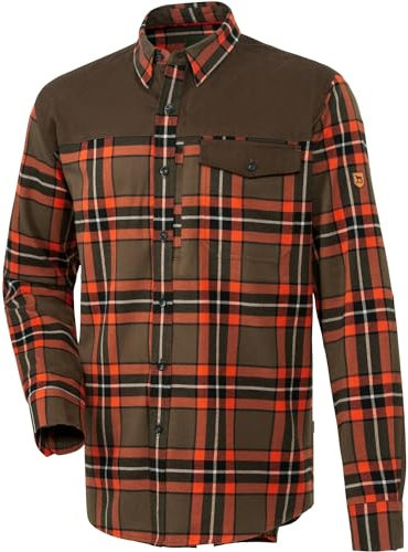 Parforce Jagdhemd Mosel Oliv/Orange M