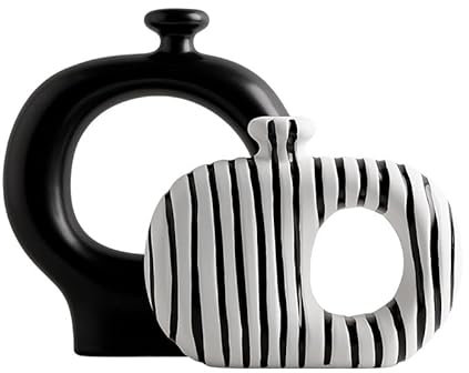 Black and White Vase007