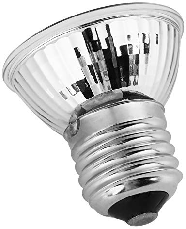 Tomvorks Lampe Chauffante pour Aquarium 25W 50W, Accessoire pour Reptiles, Lézards, Tortues (50W)