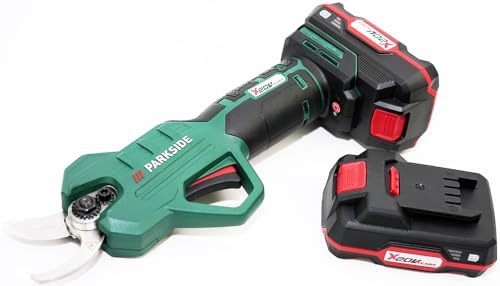 Parkside Batteridriven grensax 20 V grensåg PAAS 20-Li B1 träskärare i set/paket (inklusive 2 x 2 Ah batteri + laddare)