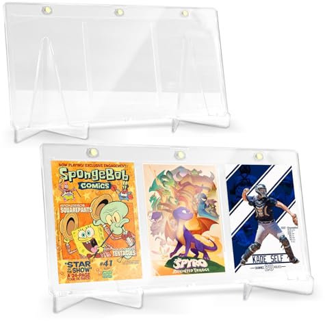 2PCS Magnetischer Kartenhalter 35PT3 Karten Magnetkartenhalter mit 4PCS Trading Card Holder Pok.émon Kartenhalter Trading Card Holder UV Card Po.kémon Foil Magnet Holder Hard Case magnetic card holder