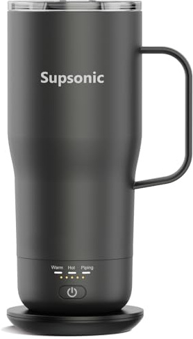 Supsonic Heated Coffee Mug, 20oz Electric Temperature Control Cup (S3)
