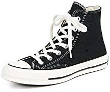 Converse Mädchen Chuck Taylor 70 Hi Sneakers, Schwarz, 36.5 EU