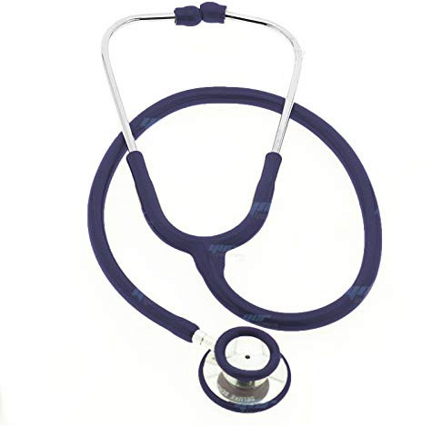 YNR Pro Double Tête Emt Stéthoscope Gp Docteur Infirmière Vét Médical Etudiant Santé Ce - Bleu