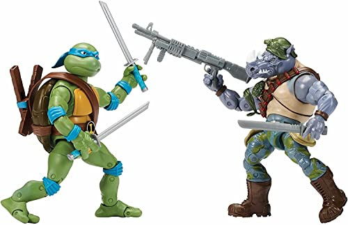 TEENAGE MUTANT NINJA Leo vs. Rocksteady 2 Pack