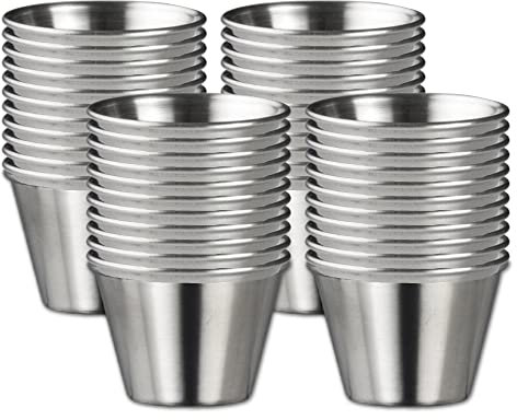 Steelite Creations Metal Satin Ramekin, 70 ml, Box 48