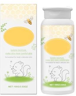 Baby-Puder, Talkfrei und Hypoallergen für Sicheren und Sanften Komfort, Natürlichen Ursprungs