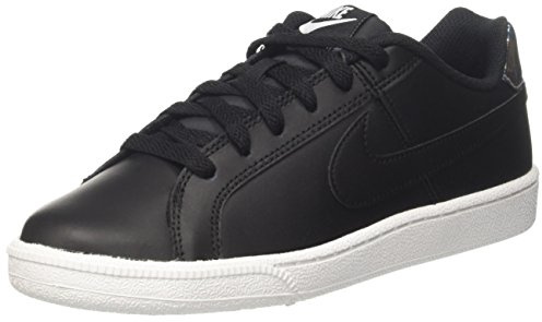 Nike WMNS Court Royale, Damen Sneaker, Schwarz (Black/metallic Silver 003), 39 EU