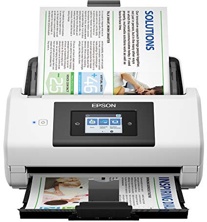 Epson Workforce DS-780N 600 x 600 DPI Sheet-fed Scanner Black,White A4