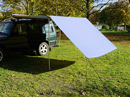 Prime Tech Tarp - Erweiterung zur Fahrzeug-Markise 200 cm in grau – Diverse Farben