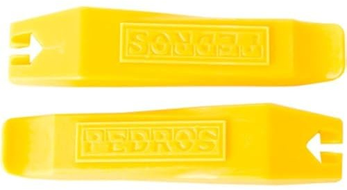 Pedro's Bicycle Tire Lever - Pair (Pack of 2, Yellow)