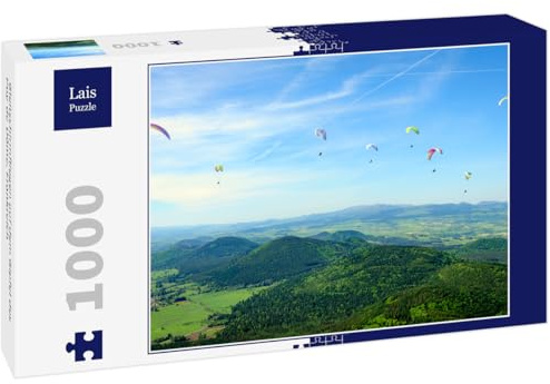 Lais Puzzle Parapente au Sommet du PUY-de-Dôme, France 1000 pièces
