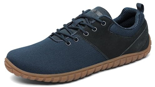 SAGUARO Minimalistiska barfotaskor för män och kvinnor, lätta barfotaskor med noll-droppsulor och bred toxlåda, storlek 36-48