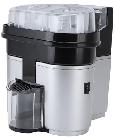 Acouto Elektrisk Tvilling Citruspress, Högeffektiv Skivning och Juicing Elektrisk Citrusjuice Extraktor Plast Orange Juicer 220 v för Hemfest Butik