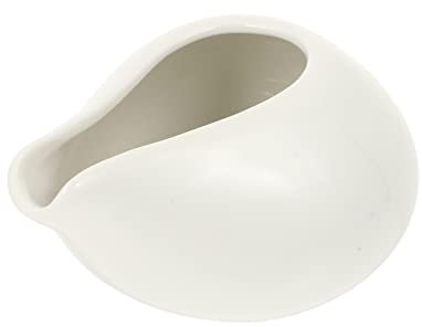 Hemobllo Jarra De Cerámica Para Salsa Salsera Recipiente Sin Asa Para Salsa y Comidas Occidentales