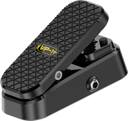 Uttryck/volym gitarr effekt pedal VP-01, universell uttryckspedal 2 i 1 för tangentbord, MIDI tangentbord/styrenheter och gitarreffekter som stöds