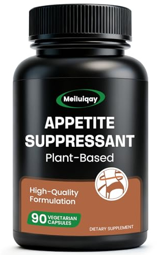 Metabolism & aptitdämpande medel – naturlig aptitblockerare och hungerkontroll med glucomannan, nopal och kronärtskocka – mild och effektiv – 90 kapslar – dagligen kan