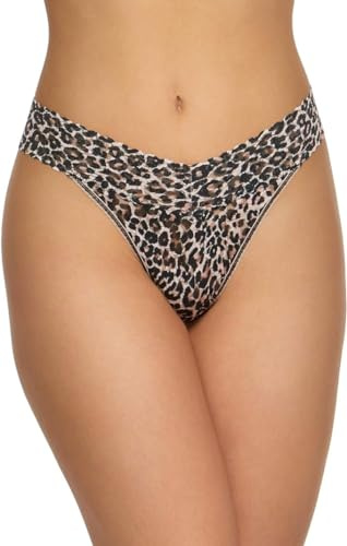 hanky panky, Signature Lace Original Rise Thong, One Size (4-14), Leopard