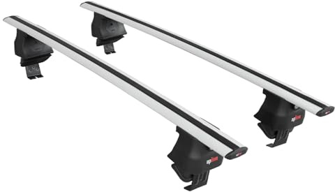 Compatibile con Hyundai i10 III (AC3) 2020-2026 Ace-4 Barre Tetto Portapacchi Auto Barre Portatutto Grigo Alluminio 2 Barre