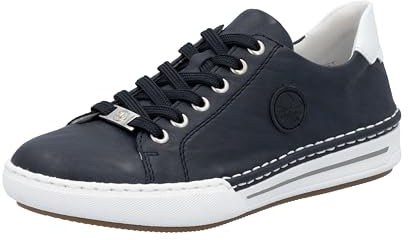 Rieker dam L7210 snörskor, blå, 40 EU, blå, 40 EU