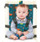 Gogokids Chaise haute portable en tissu pour bébé - Harnais de table pliable pour enfant - Siège rehausseur de voyage pour toute chaise avec dossier, sangle de sécurité lavable pour chaises hautes et